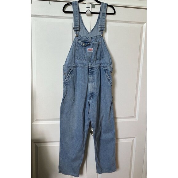 Ikeda Other - Vintage Ikeda Light Wash 90s Denim Bib Dungaree Overalls XL